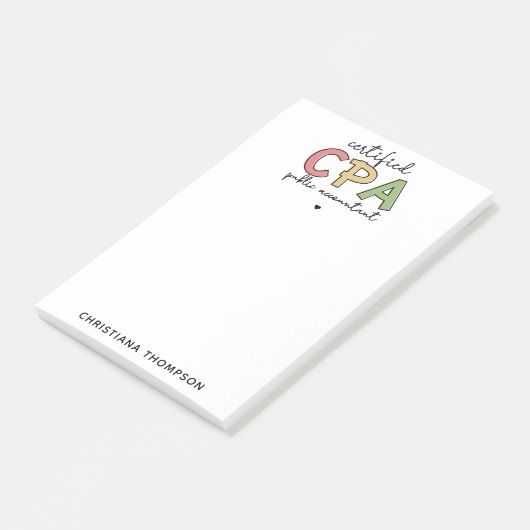 Personalisierte Geschenke von Wirtschaftsprüfern m Post-it Klebezettel (angewinkelt)