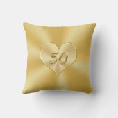 Personalisierte Geschenke zum Jahrestag der Hochze Kissen (Rückseite)