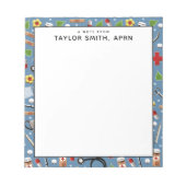 Personalisierte Geschenkidee Editor Notizblock (Vorderseite)