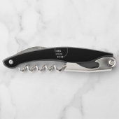 Personalisierte Geschenkidee Erstellen Sie Ihr eig Kellnermesser (Rückseite)