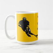 Personalisierte Geschenkideen für Hockeyspieler Kaffeetasse (Links)