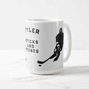 Personalisierte Geschenkideen für Hockeyspieler Kaffeetasse