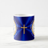 Personalisierte Geschenkideen für Pastor und Ehefr Kaffeetasse (Mittel)