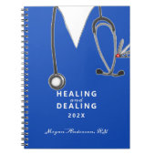 personalisierte Geschenkideen Notebook Notizblock (Vorderseite)