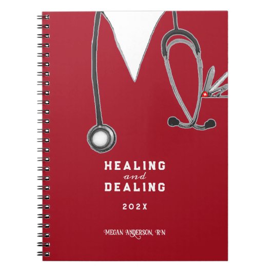 personalisierte Geschenkideen Notebook Notizblock (Vorderseite)