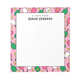 Personalisierte Geschenkideen von Pickleball Notizblock