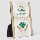 Personalisierte Geschenkideen zum 55. Geburtstag Fotoplatte (Seite)