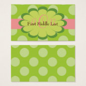 Personalisierte Geschenkkarte für Sassy Dots (Vorne & Hinten)