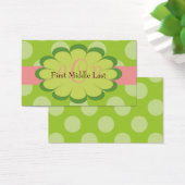 Personalisierte Geschenkkarte für Sassy Dots (Schreibtisch)