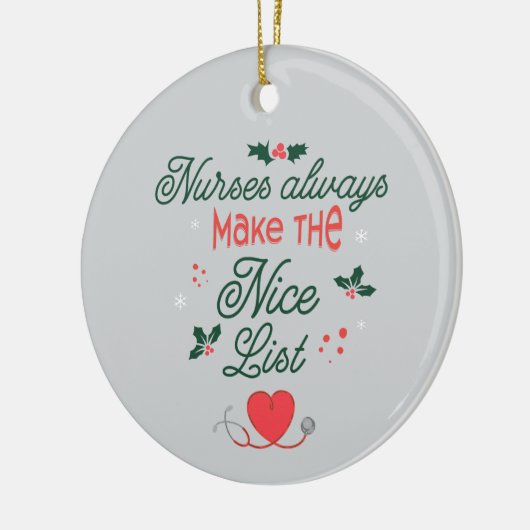 Personalisierte Geschenknursen machen immer eine s Keramik Ornament (Links)