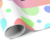 Personalisierte Geschenkpapier (Rolleneckpunkt)