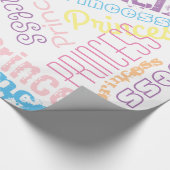 Personalisierte Geschenkpapier (Ecke)
