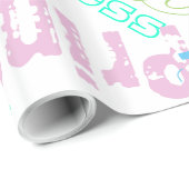 Personalisierte Geschenkpapier (Rolleneckpunkt)