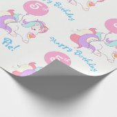 Personalisierte Geschenkpapier (Ecke)