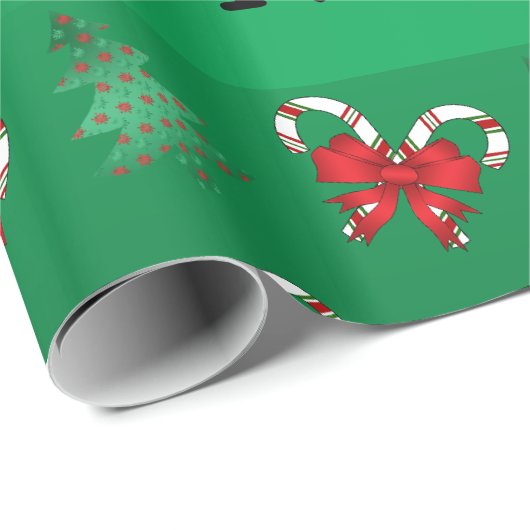 Personalisierte Geschenkpapier (Rolleneckpunkt)