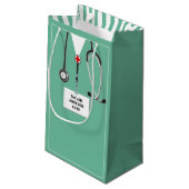 Personalisierte Geschenktasche Kleine Geschenktüte (Rückseite Schrägansicht)