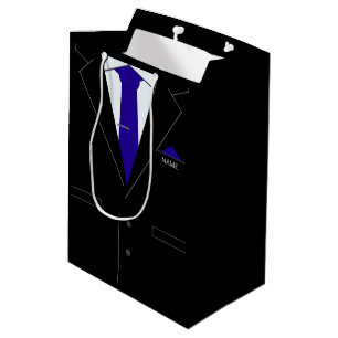 Personalisierte Geschenktasche mit Individuelle Na Mittlere Geschenktüte