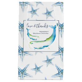 Personalisierte Geschenktaschen Einmaliges Whale B Kleine Geschenktüte