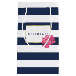 Personalisierte Geschenktaschen für Navy Strip & P Kleine Geschenktüte