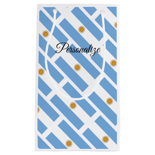 Personalisierte Geschenktaschen mit argentinischer Kleine Geschenktüte (Vorderseite)