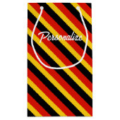 Personalisierte Geschenktaschen mit deutscher Land Kleine Geschenktüte (Rückseite)