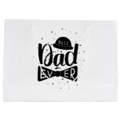 Personalisierte Geschenktüte zum Vatertag (Rückseite)