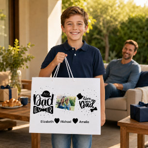 Personalisierte Geschenktüte zum Vatertag
