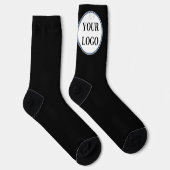 Personalisierte Geschenktypografie-Muster-Hochzeit Socken (Rechts)