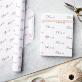 Personalisierte Geschenkverpackung Benutzername Ge Geschenkpapier