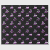 Personalisierte Geschenkverpackung für Geburtstage Geschenkpapier (Flach)