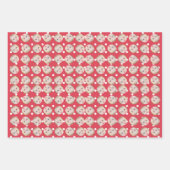 personalisierte Geschenkwand Foto Weihnachten Geschenkpapier Set (Vorderseite)