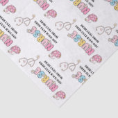 Personalisierte Geschenkwrap Seidenpapier (Ausschnitt)