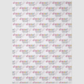 Personalisierte Geschenkwrap Seidenpapier (Vorderseite)