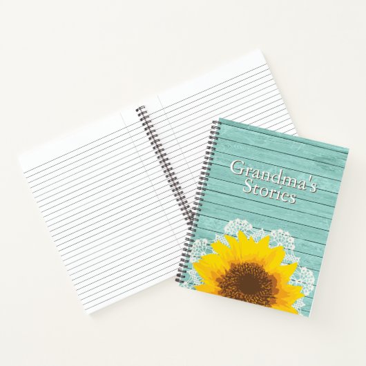 Personalisierte Geschichten von Großmutter Notizblock (Innenseite)