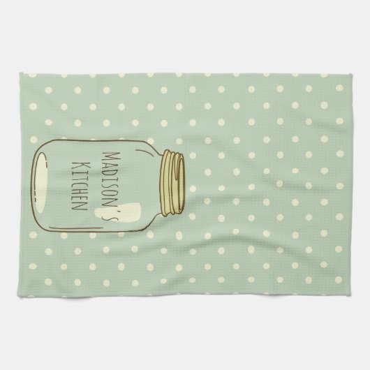 Personalisierte Geschirrtuch (Horizontal)