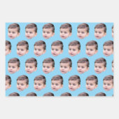 Personalisierte Gesichts-Geschenkverpackung | Lust Geschenkpapier Set (Vorderseite 2)