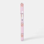 Personalisierte Gesichtshälfte 2 Fotos, benutzerde iPhone 16 Hülle (Linke Seite)