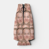 Personalisierte Gesichtspilze Funny Einzigartiges Flaschenkühler (Rückseite)