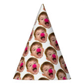 Personalisierte Gesichtssenkung Geburtstag Partyhütchen (Links)