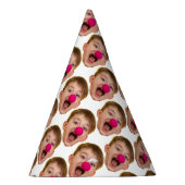 Personalisierte Gesichtssenkung Geburtstag Partyhütchen (Rechts)