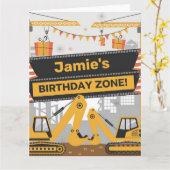 Personalisierte Gestaltung der Geburtszone Karte (Gelbe Blume)