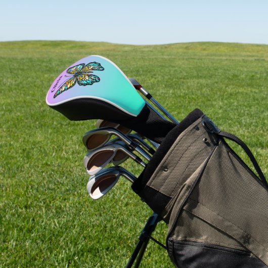 Personalisierte, gestanzte Glaskugel Golf Headcover (In SItu)