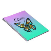 Personalisierte, gestanzte Glaskugel Notizblock (Rechte Seite)