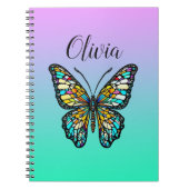 Personalisierte, gestanzte Glaskugel Notizblock (Vorderseite)