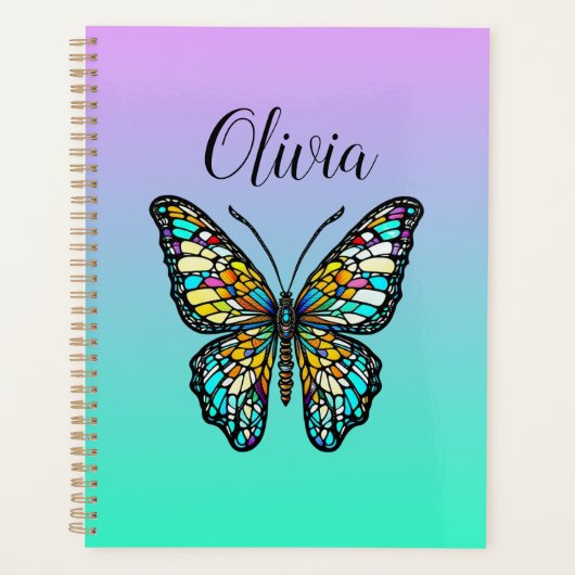 Personalisierte, gestanzte Glaskugel Planer (Vorderseite)