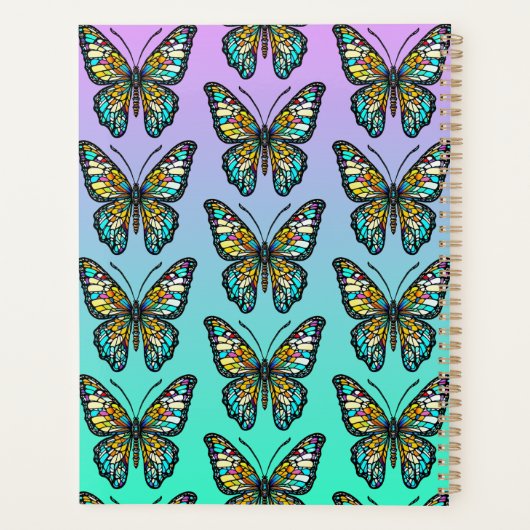 Personalisierte, gestanzte Glaskugel Planer (Rückseite)