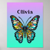 Personalisierte, gestanzte Glaskugel Poster (Vorne)