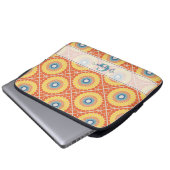 Personalisierte geteerte Ägäische Sommerradiant Ma Laptopschutzhülle (Vorne Knopf)