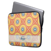 Personalisierte geteerte Ägäische Sommerradiant Ma Laptopschutzhülle (Vorderseite Links)