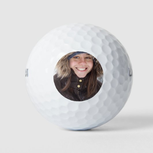 PERSONALISIERTE Gewohnheit Golfball (Vorderseite)